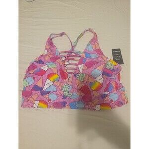 Torrid ice cream bathing suit top nwt